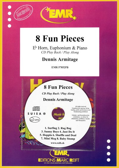 D. Armitage: 8 Fun Pieces, HrnEupKlav (+CD)