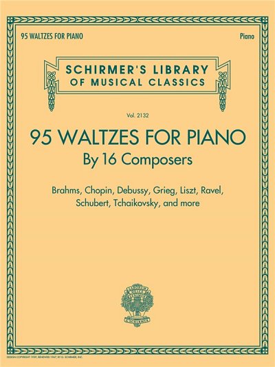 P. Harris: 95 Waltzes For Piano, Klav
