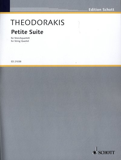M. Theodorakis: Petite Suite , 2VlVaVc (Pa+St)