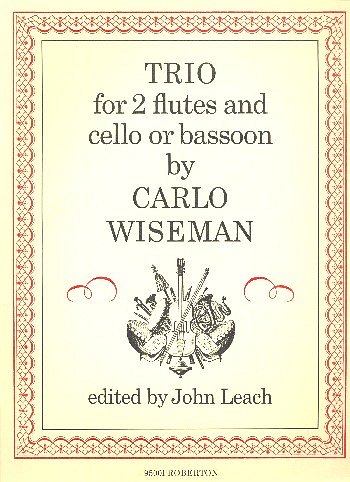 Trio For 2 Flutes and Cello or Bassoon (Bu)