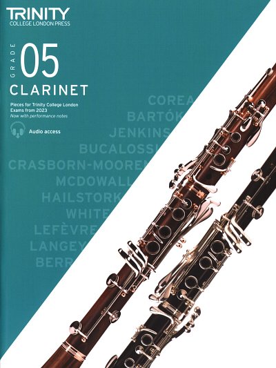 Clarinet Exam Pieces 2023 Grade 5 , Klar (+OnlAudio)