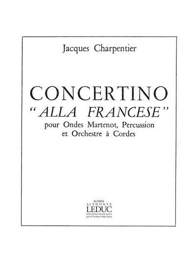 J. Charpentier: Concertino alla Francese