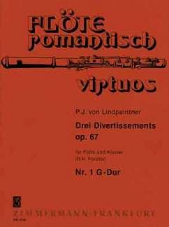 Lindpaintner Peter Joseph Von: Divertissement G-Dur Op 67/1