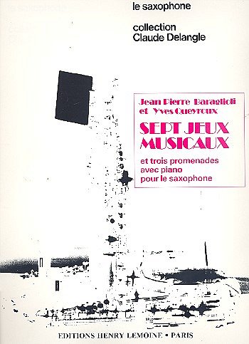 Jeux musicaux (7), Sax