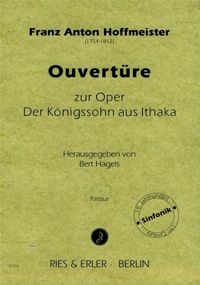 F.A. Hoffmeister: Der Koenigssohn Aus Ithaka - Ouvertuere