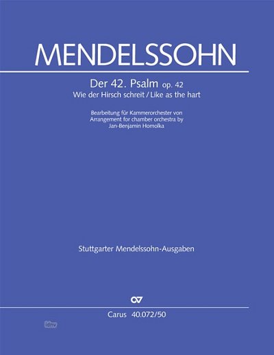 DL: F. Mendelssohn Barth: Wie der Hirsch schreit. De, Ch (Pa