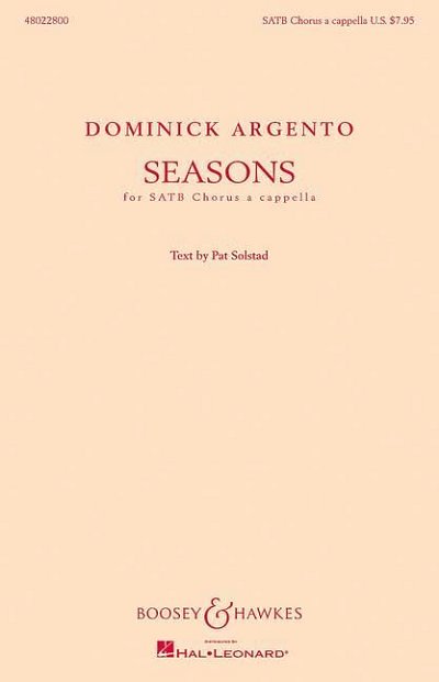 D. Argento: Seasons, GCh4 (Part.)