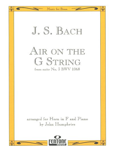J.S. Bach: Air on the G String, Hrn