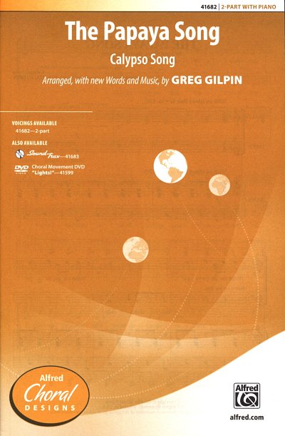 G. GILPIN: The Papaya Song, 2 Singstimmen, Klavier