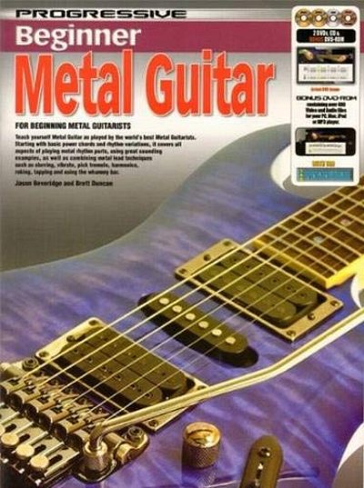 B. Duncan: Progressive Beginner Metal Guitar, Git (+CD+DVD)