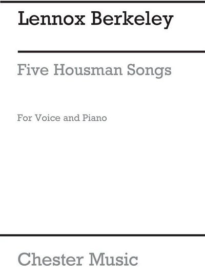 L. Berkeley: Five Housman Songs Op.14 No.3, GesHKlav