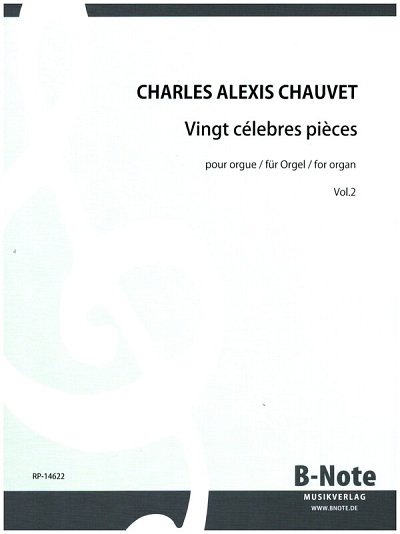 C.C.A. (1837-1871): Zwanzig Stücke für Orgel 2, Org