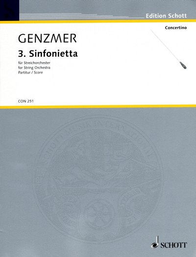 H. Genzmer: 3. Sinfonietta GeWV 133