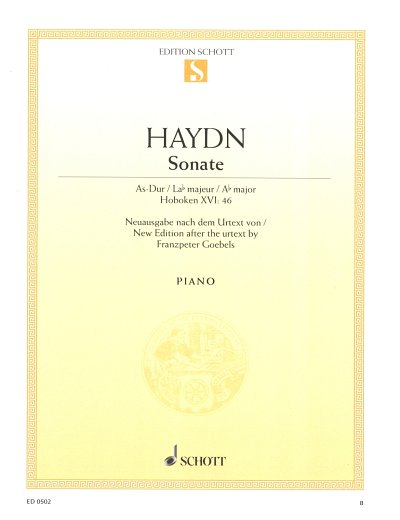 AQ: J. Haydn: Sonate As-Dur Hob. XVI:46 , Klav (B-Ware)