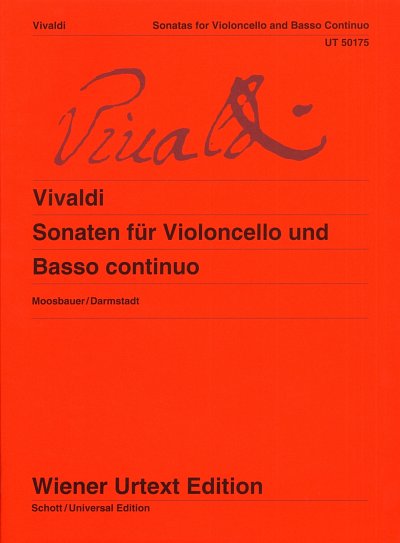 A. Vivaldi: Sonaten fuer Violoncello und Bas, VcBc (KlavpaSt