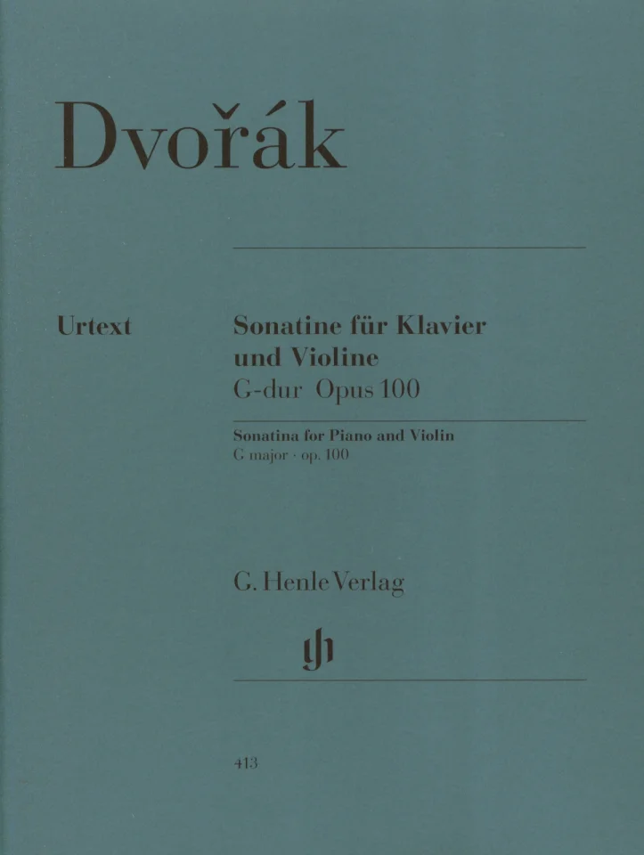 A. Dvo_ák: Sonatine für Klavier und Violine G-Dur op, VlKlav (0)