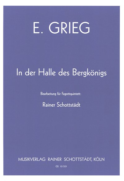 E. Grieg: In der Halle des Bergkönigs , 5Fag (Pa+St)