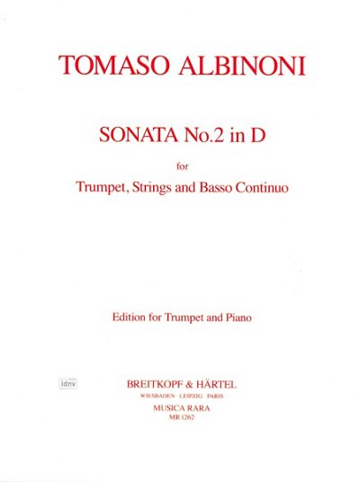 T. Albinoni: Sonata 2 D-Dur - Trp Str Bc
