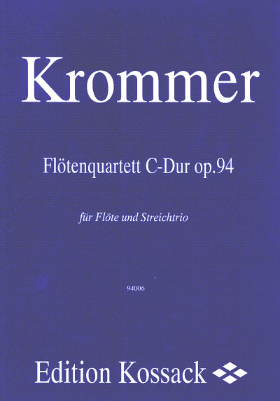 F. Krommer: Floetenquartett C-Dur Op 94