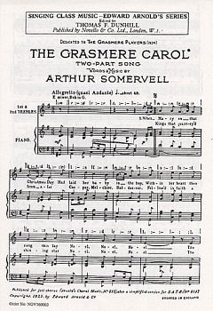 A. Somervell: The Grasmere Carol, GesSKlav (Bu)