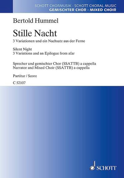 DL: B. Hummel: Stille Nacht (Part.)
