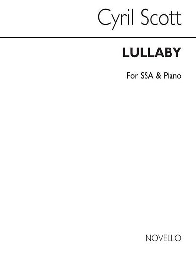 C. Scott: Lullaby for SSA and piano acc.
