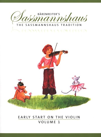 E. Saßmannshaus: Early Start On The Violin 1, Viol