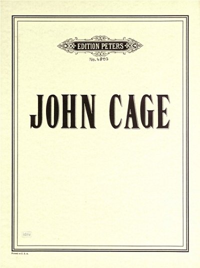 J. Cage: Music For Carillon 5