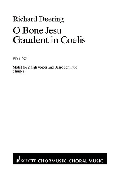 DL: R. Deering: O bone Jesus - Gaudent in coelis (Part.)