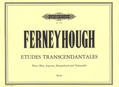B. Ferneyhough: Etudes Transcendantales