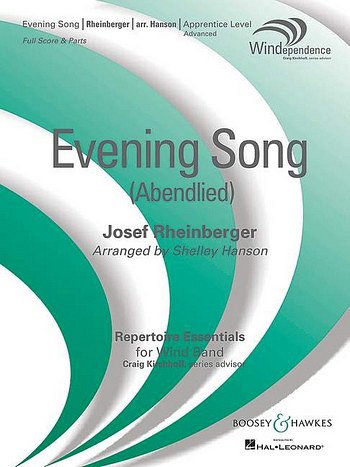 J. Rheinberger: Evening Song, Jblaso (Pa+St)