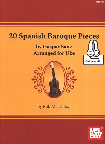 G. Sanz: 20 Spanish Baroque Pieces, Uk (+Audiod)