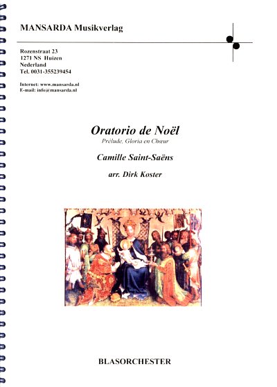 C. Saint-Saëns: Oratorio de Noël op. 12, GchBlaso (Pa+St)