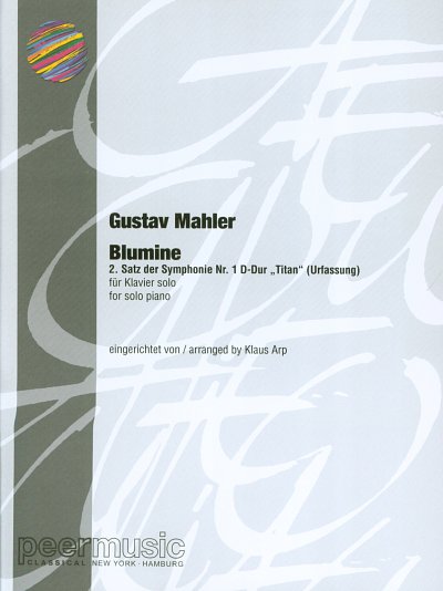 G. Mahler: Blumine, Klavier