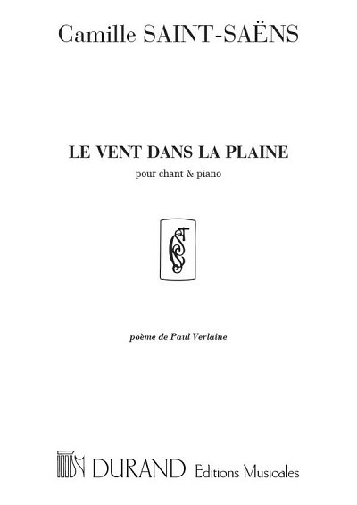 C. Saint-Saëns: Le Vent Dans La Plaine (Poeme , GesKlav (KA)
