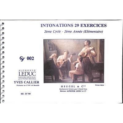 29 Exercices d'Intonations Cycle 2