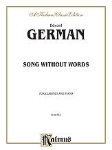 DL: E. German: German: Song Without Words, KlarKlv (KlavpaSt