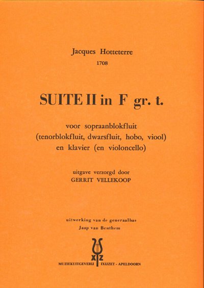 J. Hotteterre: Suite 2 F