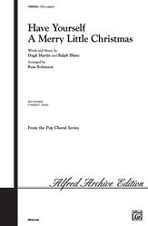 H. Martin y otros.: Have Yourself a Merry Little Christmas SATB,  a cappella