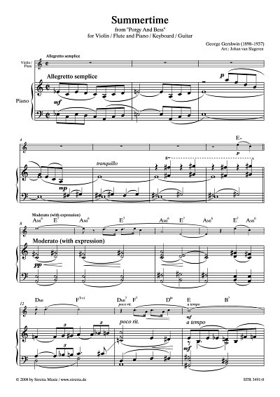 DL: G. Gershwin: Summertime from 
