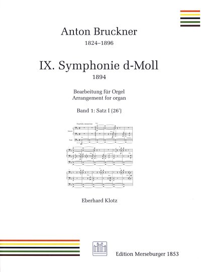 A. Bruckner: Sinfonie Nr.9 Band 1 (1. Satz), Org