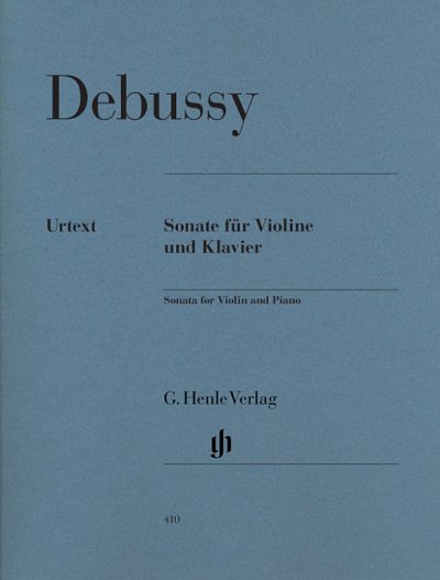 C. Debussy: Violinsonate g-moll, VlKlav (KlavpaSt)
