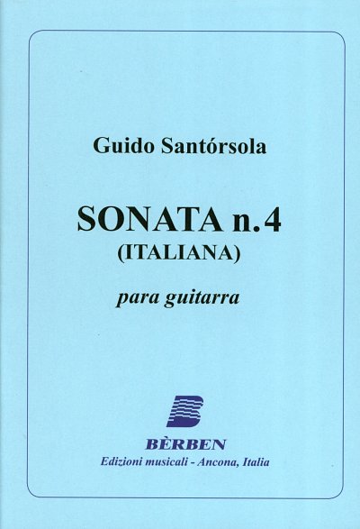 G. Santorsola: Sonata 4 Italiana (Part.)