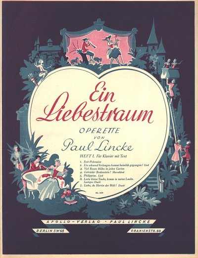 AQ: P. Lincke: Ein Liebestraum, Klav;Ges (B-Ware)