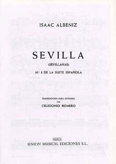 I. Albéniz: Sevilla Sevillanas No.3, Git
