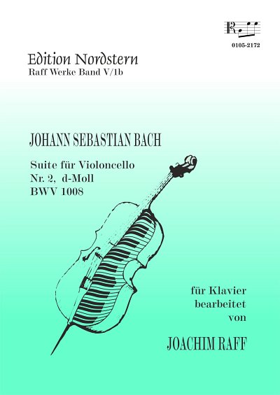 J.S. Bach: Suite Nr. 2 d-Moll für Violoncello BWV1008, Klav