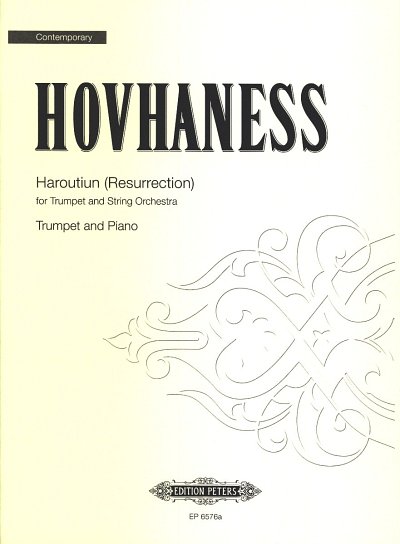 A. Hovhaness: Haroutiun [Resurrection] für Trompete und Streichorchester op. 71