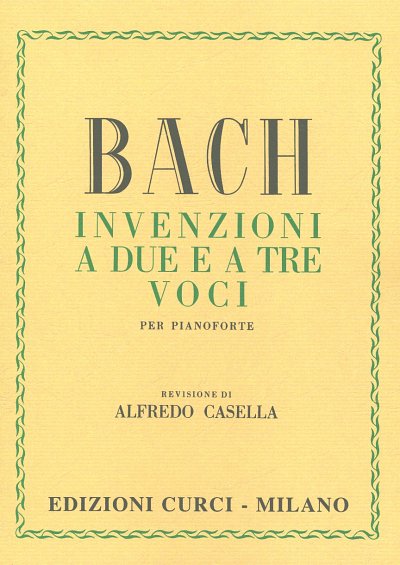 AQ: J.S. Bach: Invenzioni A 2 E 3 Voci (Casella), K (B-Ware)