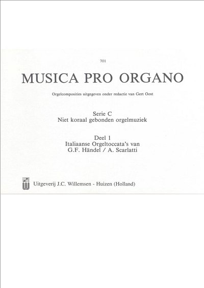 Musica Pro Organo Serie C, Org