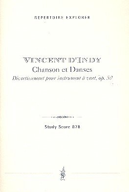 V. d'Indy: Chanson et danses op.50 für Flöte,
